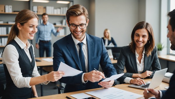 Lien entre un dossier d'entreprise solide et la satisfaction des employés